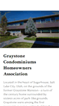 Mobile Screenshot of graystonecondo.com